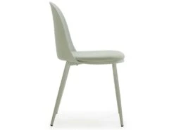 Lot De 4 Chaises Kana Vert, Pieds En Métal Et Assise Rembourrée -Mobilia Boutique chaise 9244545