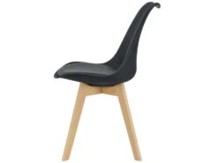 Lot De 6 Chaises De Salle à Manger Dubrovnik Simili Hêtre Noir [en.casa] -Mobilia Boutique chaise 9245103