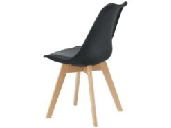 Lot De 6 Chaises De Salle à Manger Dubrovnik Simili Hêtre Noir [en.casa] -Mobilia Boutique chaise 9245105