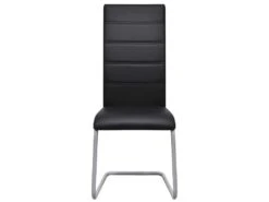 Lot De 2 Chaise De Salle à Manger Salon Entrée Porte-à-faux Noir 1902082 -Mobilia Boutique chaise 9246121