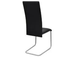 Lot De 2 Chaise De Salle à Manger Salon Entrée Porte-à-faux Noir 1902082 -Mobilia Boutique chaise 9246125