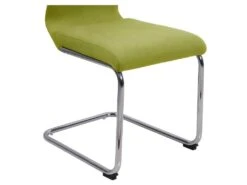 Lot 2 Chaises Originales Vert Anis - PEPS -Mobilia Boutique chaise 9246177