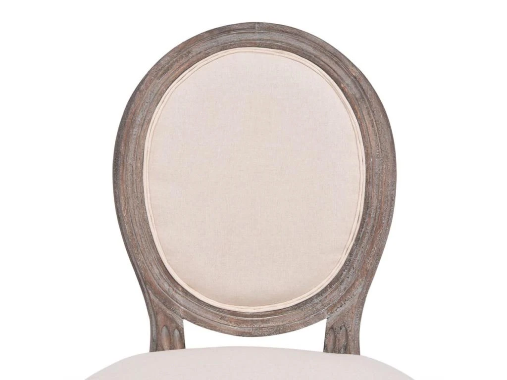 Lot De Deux Chaises De Salle à Manger 2 Pièces Lin 1902118 6 Lot De Deux Chaises De Salle à Manger 2 Pièces Lin 1902118 – Image 4