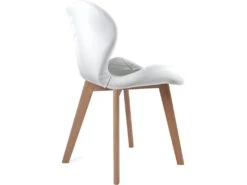 KAYELLES Lot De 4 Chaises Scandinaves Design Simili FATI (blanc) -Mobilia Boutique chaise 9249283