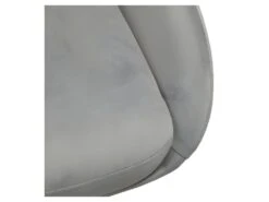 Lot De 2 Chaises En Velours Gris Et Piètement En Métal Noir - JAZZY -Mobilia Boutique chaise 9249487