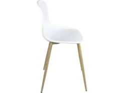 Lot De 2 Chaises De Cuisine Design YENI (blanc) -Mobilia Boutique chaise 9525307