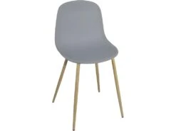 Lot De 2 Chaises De Cuisine Design YENI (gris) -Mobilia Boutique chaise 9525685