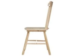 Chaise De Table En Bois D'Hévéa H 87 Cm -Mobilia Boutique chaise 9532073