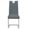 Chaises X2 Design SOFI Coloris Gris Pour Votre Salle à Manger - Lot De 2 -Mobilia Boutique chaise 9533113