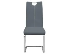 Chaises X2 Design SOFI Coloris Gris Pour Votre Salle à Manger - Lot De 2