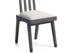 CHAISE MARRON BLEUTÉE AVEC REMBOURRAGE BEIGE 45 X 45 X 100 -Mobilia Boutique chaise 9533809