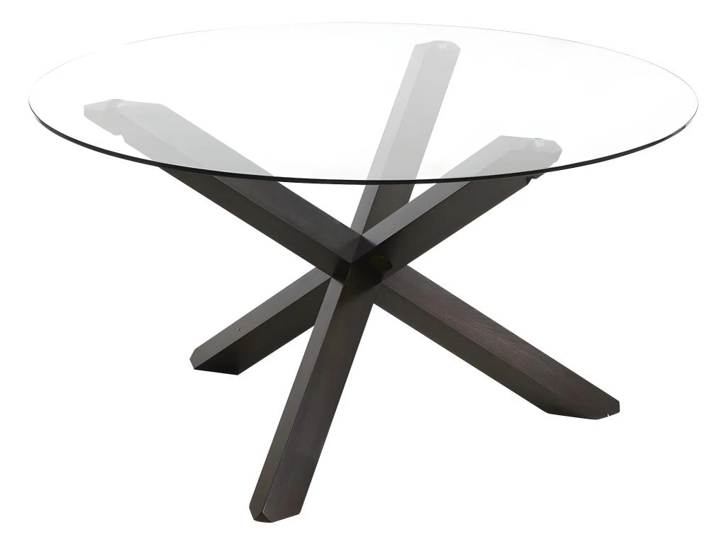 Ensemble Table CENTAURI + 4 Chaises SALENA - Hêtre - Wengé 5 Ensemble Table CENTAURI + 4 Chaises SALENA - Hêtre - Wengé – Image 3