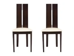 Ensemble Table CENTAURI + 4 Chaises SALENA - Hêtre - Wengé 20 Ensemble Table CENTAURI + 4 Chaises SALENA - Hêtre - Wengé -Mobilia Boutique ensemble table chaises 326781