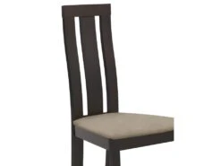 Ensemble Table + 4 Chaises - Hêtre Massif - Wengé - DOMINGO -Mobilia Boutique ensemble table chaises 401631