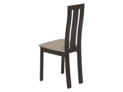 Ensemble Table + 4 Chaises - Hêtre Massif - Wengé - DOMINGO -Mobilia Boutique ensemble table chaises 401635