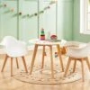 Ensemble Table Enfant LOULOUNE + 2 Chaises POUPINETTE - Blanc -Mobilia Boutique ensemble table et chaise 13544149