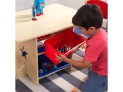 Table, Chaises Et Bac Rangement Enfant En Bois Etoile -Mobilia Boutique ensemble table et chaise 17709021