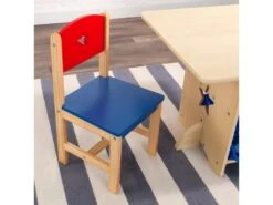 Table, Chaises Et Bac Rangement Enfant En Bois Etoile -Mobilia Boutique ensemble table et chaise 17709027