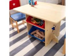 Table, Chaises Et Bac Rangement Enfant En Bois Etoile -Mobilia Boutique ensemble table et chaise 17709029