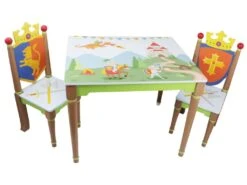 Ensemble Table Avec 2 Chaises Pour Chambre Enfant Ou Bébé Garçon