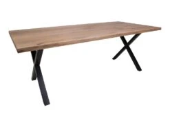 Moss Salle à Manger, 1 Table à Manger Et 6 Chaises, Gris Foncé Et Chêne. -Mobilia Boutique ensemble table et chaise 22193103