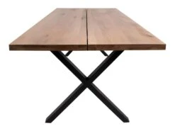 Moss Salle à Manger, 1 Table à Manger Et 6 Chaises, Gris Foncé Et Chêne. -Mobilia Boutique ensemble table et chaise 22193107