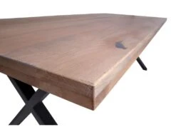 Moss Salle à Manger, 1 Table à Manger Et 6 Chaises, Gris Foncé Et Chêne. -Mobilia Boutique ensemble table et chaise 22193109