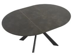 Ensemble Table CLARA + 4 Chaises ELEANA - Anthracite Et Vert -Mobilia Boutique ensemble table et chaise 505075