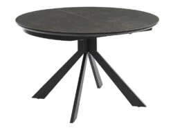 Ensemble Table CLARA + 4 Chaises ELEANA - Anthracite Et Vert -Mobilia Boutique ensemble table et chaise 505077