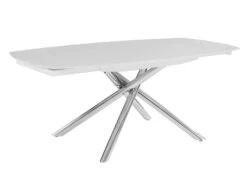 Ensemble Table CAMELIA + 4 Chaises PAULINE - Blanc -Mobilia Boutique ensemble table et chaise 505771