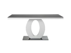 Ensemble Table TWIST + 4 Chaises TWIZY - Noir Et Blanc -Mobilia Boutique ensemble table et chaise 513893