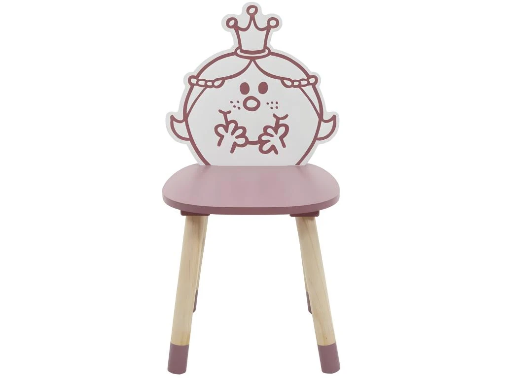 Chaise En Bois Pour Enfant Monsieur Madame Madame Princesse 5 Chaise En Bois Pour Enfant Monsieur Madame Madame Princesse – Image 3