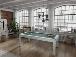 Table Transformable - Billard & Ping-pong BALTHAZAR - 213*112*81.5cm - Gris -Mobilia Boutique jeux interieur 13621693