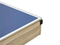 Table Transformable - Billard & Ping-pong - Coloris Naturel Clair Et Noir - L213,4 X P111,8 X H78,5 Cm - MELIAN -Mobilia Boutique jeux interieur 16710517