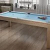 Table Transformable - Billard & Ping-pong BALTHAZAR - 213*112*81.5cm - Bleu -Mobilia Boutique jeux interieur 18634857