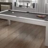 Table Transformable Blanche - Billard & Ping-pong - L182 X L102 X H80 Cm - HENK -Mobilia Boutique jeux interieur 18635889