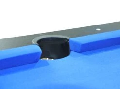 Table Transformable Noire - Billard & Ping-pong - L182 X L102 X H80 Cm - SOUSA -Mobilia Boutique jeux interieur 504583