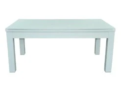 Table Transformable Blanche - Billard & Ping-pong - L182 X L102 X H80 Cm - HENK -Mobilia Boutique jeux interieur 504601