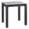 SIXTINE - Table Snack Carrée 100cm Aspect Céramique 2 SIXTINE - Table Snack Carrée 100cm Aspect Céramique -Mobilia Boutique meuble de bar 9853079