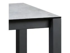 SIXTINE - Table Snack Carrée 100cm Aspect Céramique -Mobilia Boutique meuble de bar 9853083