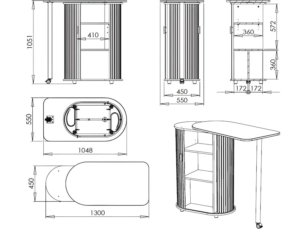 Mange Debout Chêne Blanc 7 Mange Debout Chêne Blanc – Image 5