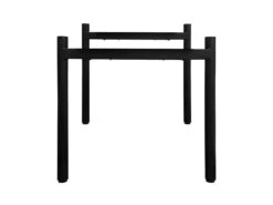 4 Pieds De Table De Repas Minimalistes Métal Noir H.65 Cm - 09 -Mobilia Boutique table a manger 10031111