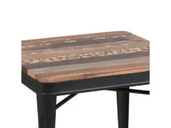 REPLAY - Table Repas Carrée 77cm Aspect Vieilli 6 REPLAY - Table Repas Carrée 77cm Aspect Vieilli -Mobilia Boutique table a manger 10033337