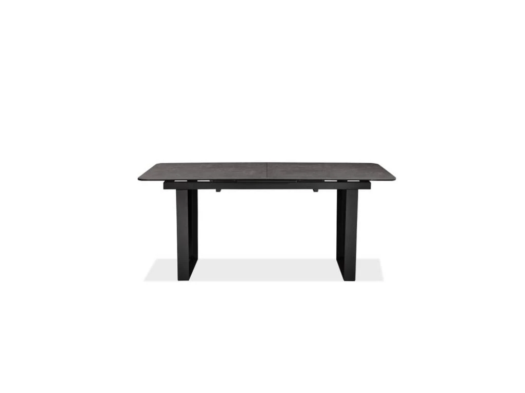 Table Extensible 176/216 Cm Plateau Céramique Gris Anthracite - VERONA 4 Table Extensible 176/216 Cm Plateau Céramique Gris Anthracite - VERONA – Image 2