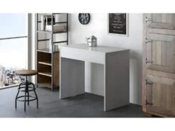Table Console Extensible Avec Rallonges, Jusqu'a 300 Cm, Blanc Mat. -Mobilia Boutique table a manger 10035965