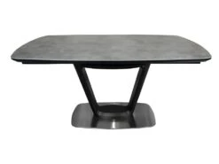 Table De Repas Extensible En Céramique Grise 160 à 200 Cm - CERA -Mobilia Boutique table a manger 10233585