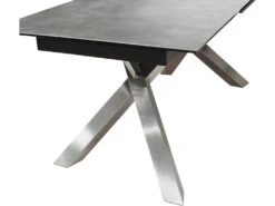 Table Design Céramique Extensible 180 à 220 Cm Pieds Acier - Roma -Mobilia Boutique table a manger 10233597