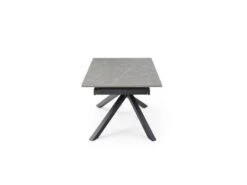 Table Extensible 160/240 Cm Céramique Gris Marbré Pied Torsadé - ARIZONA 05 -Mobilia Boutique table a manger 10233809