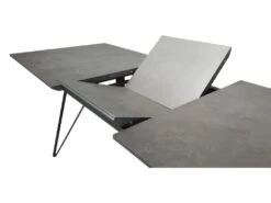 Table Extensible 180 à 230 Cm Gris Anthracite En Céramique - ONYX -Mobilia Boutique table a manger 10233895