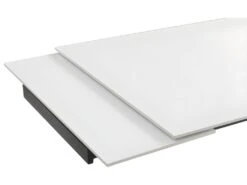 Table Extensible 160/240 Cm Céramique Blanc Pied étoile - OREGON 06 -Mobilia Boutique table a manger 10233915